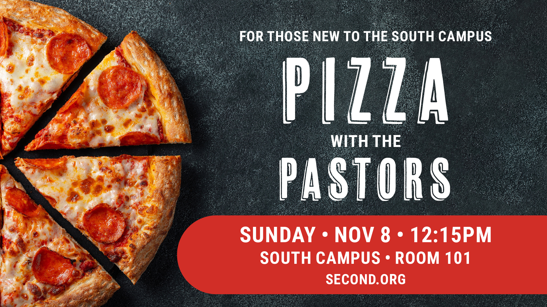 Pizza with the Pastors - South