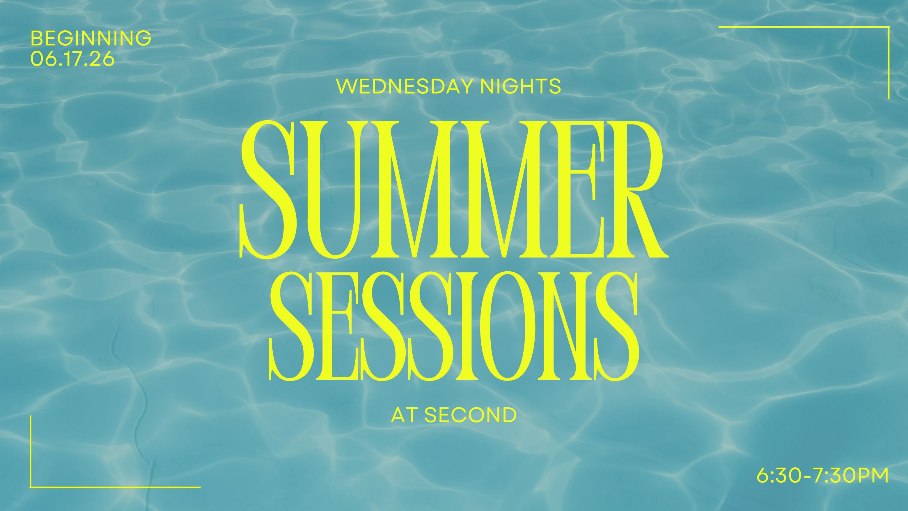 South - Summer Sessions - Summer 2026